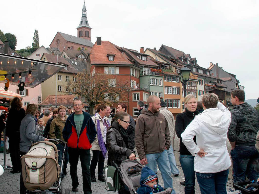 Impressionen von der hela und vom Apfelmarkt in beiden Teilen Laufenburgs.