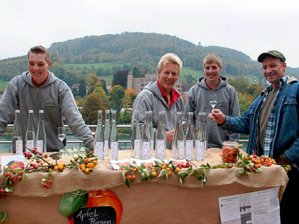 Impressionen von der hela und vom Apfelmarkt in beiden Teilen Laufenburgs.