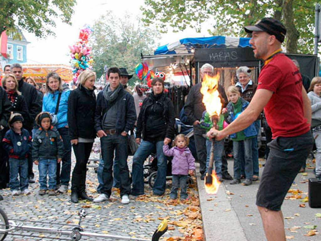 Impressionen von der hela und vom Apfelmarkt in beiden Teilen Laufenburgs.