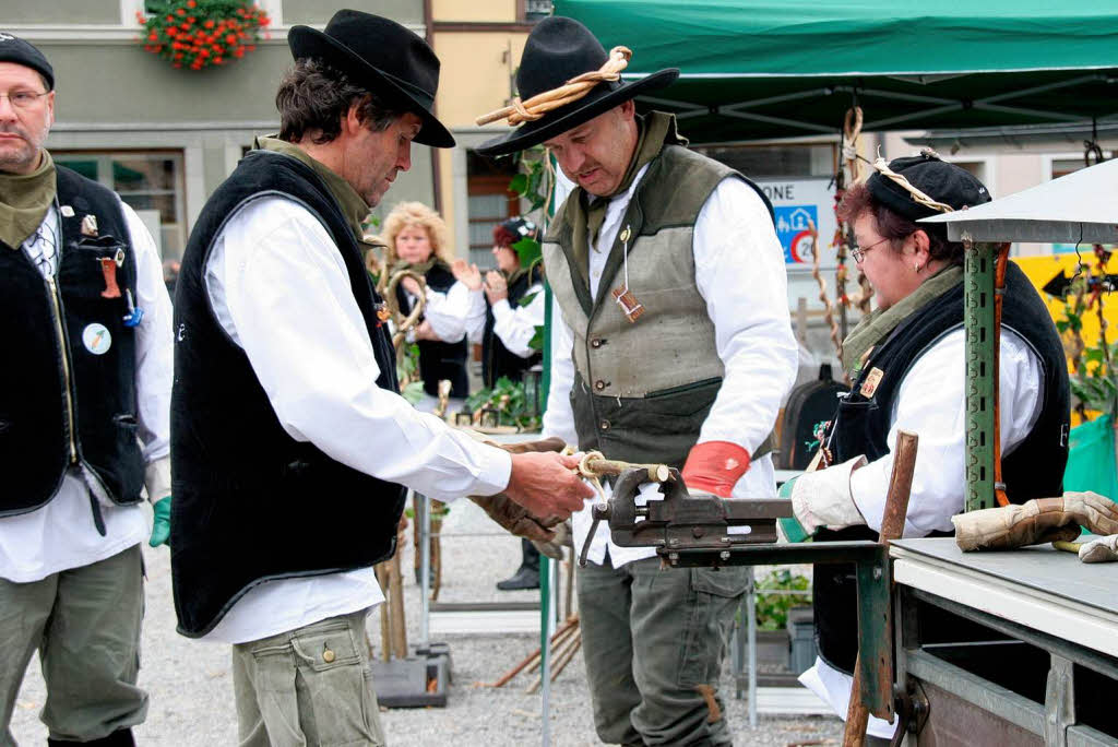 Impressionen von der hela und vom Apfelmarkt in beiden Teilen Laufenburgs.