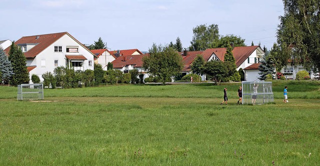 Der Bebauungsplan Leimgrube II in Hert...haftsrte Stellung dazu nehmen knnen.  | Foto: Heinz Vollmar