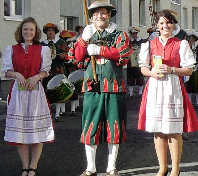 Beim Winzerfestumzug in Neustadt an de...inregion Baden mit festlichen Klngen.  | Foto: privat