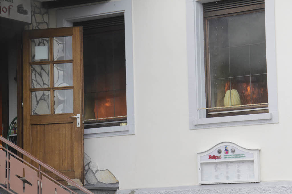Das Hotel Römerhof in Grafenhausen ist abgebrannt. Das Hotel Römerhof in Grafenhausen ist abgebrannt.