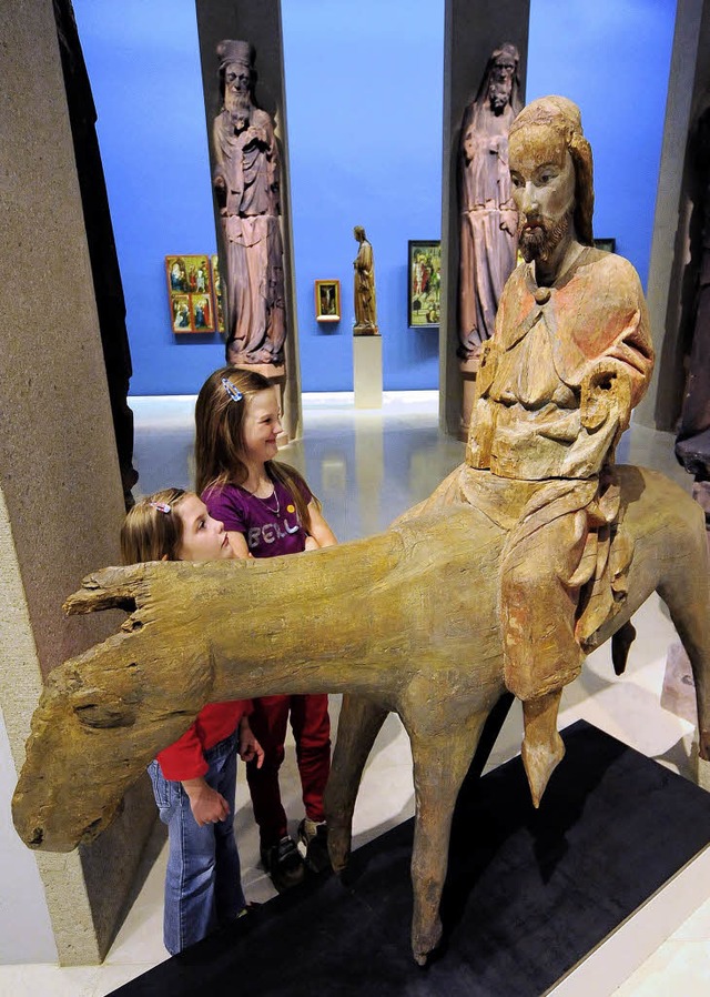 Kinder auf Entdeckungstour im Augustinermuseum   | Foto: Kunz