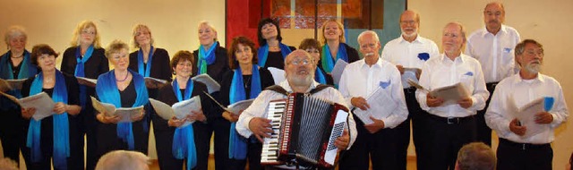 Mit jiddischen Liedern gastierte Gofen...; Chor in der Breisacher Spitalkirche.  | Foto: kai kricheldorff