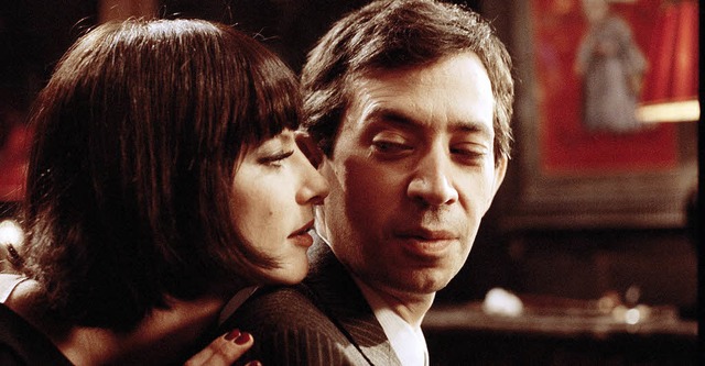 Die Sngerin und ihr Autor: Juliette G... mit Serge Gainsbourg (ric Elmosnino)  | Foto: prokino