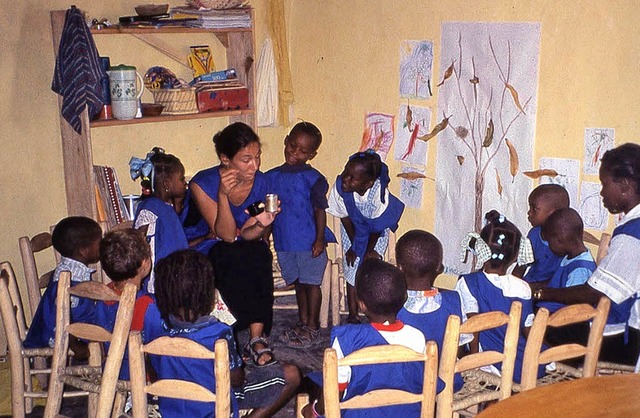 Florence Tessier, die Organisatorin de...9;cole du village&#8220; in Torbeck.   | Foto: privat