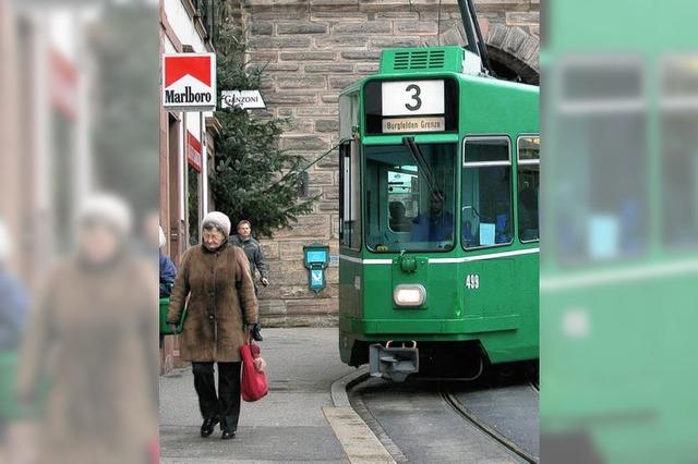 Hoffen auf die Straenbahn