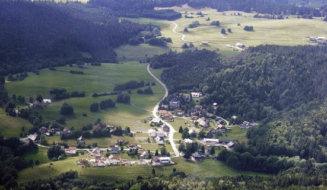 Eine Flurneuordnung auf der Gemarkung ...den Gemarkungen Urberg und Wilfingen.   | Foto: Christel Schuster-Stich