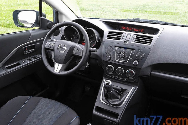 Der neue Mazda5  verkrpert die Tugend...nes Familienautos auf neuestem Stand.   | Foto: werksfotos