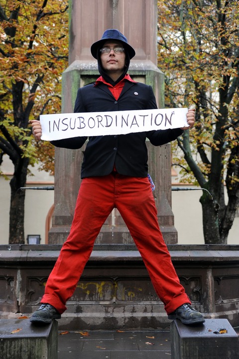 Insubordination &#8211; Keine Unterordnung.  | Foto: Thomas Kunz