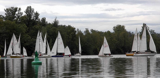 Mit einer Absegelregatta auf dem Rhein...egel-Club-Nautic-Breisach die Saison.   | Foto: privat