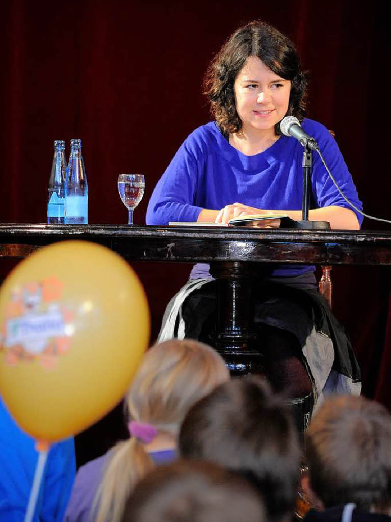 Die Kinderbuchautorin Milena Baisch liest im Winterer-Foyer