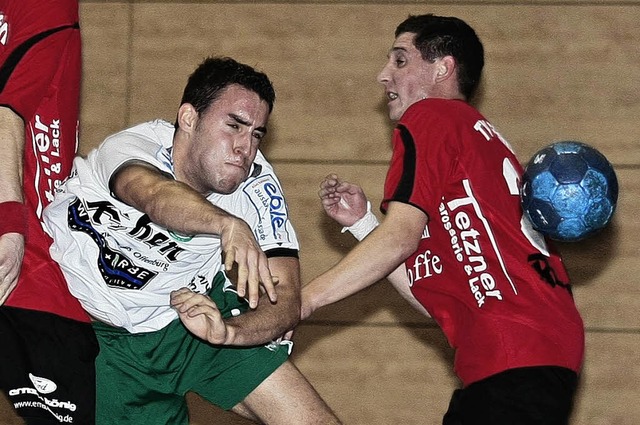 Handball 2011/2012Hofweier vs. EhingenSebastian Schulz (Hofweier#6)  | Foto: Peter Aukthun-Grmer