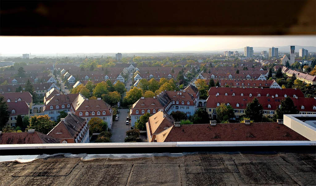 Blick ber die Gartenstadt