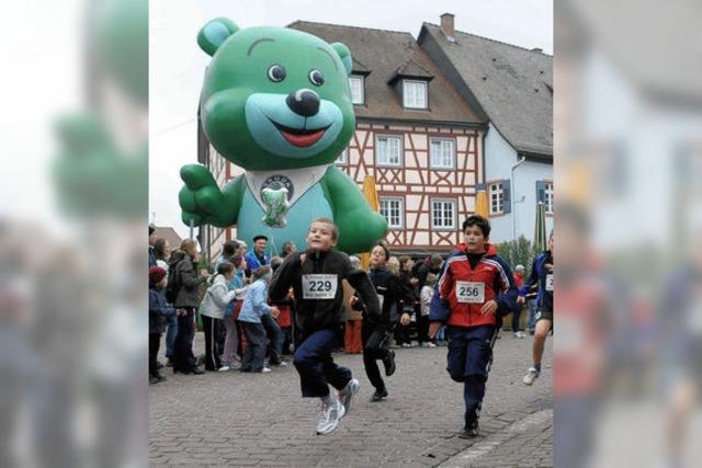 Vom Ziel direkt wieder an den Start