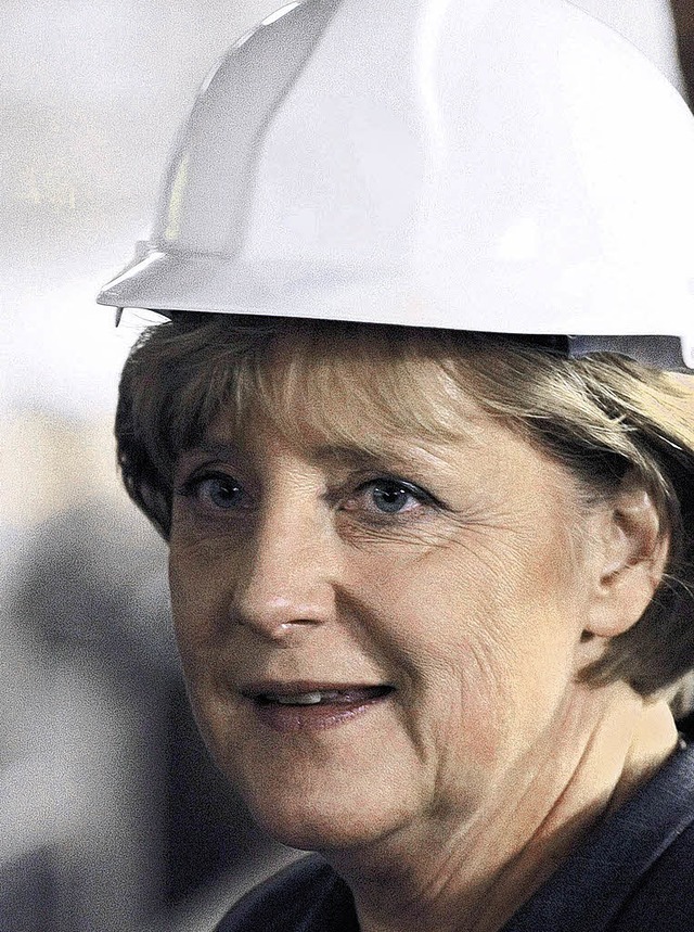 Angela Merkel rudert im bernahmefall Hochtief wieder zurck.  | Foto: dpa