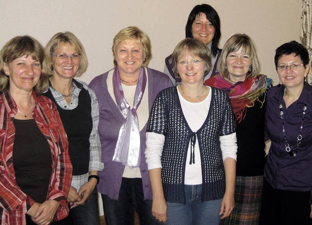 Das Oase-Team (v. l.): Liesel Bhler, ...Leist, Kerstin Reinelt, Karin Wiegand   | Foto: Gemeinde