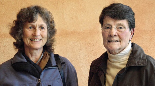 Leonore Schaffranek (links) und Marlen...ickenbacher Grundschler zu bernehmen  | Foto: Karin Stckl-Steinebrunner