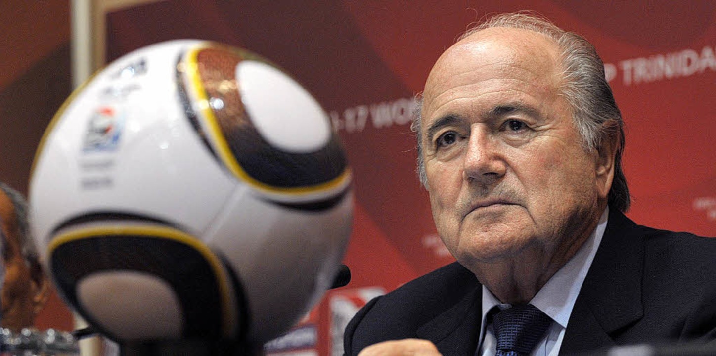 Mauscheleien im eigenen Haus sind für ihn nichts Neues: Fifa-Chef Joseph Blatter  | Foto: AFP