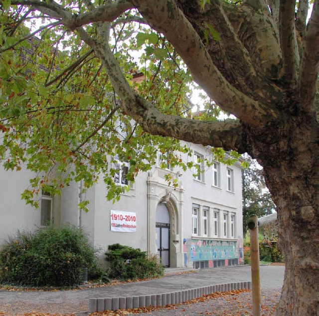 An der Rheinschule will man im nchste...ahr in die Ganztagsbetreuung starten.   | Foto: Lauber