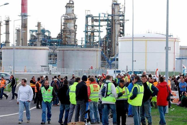 Streiks und Proteste im Elsass – Benzin wird knapp