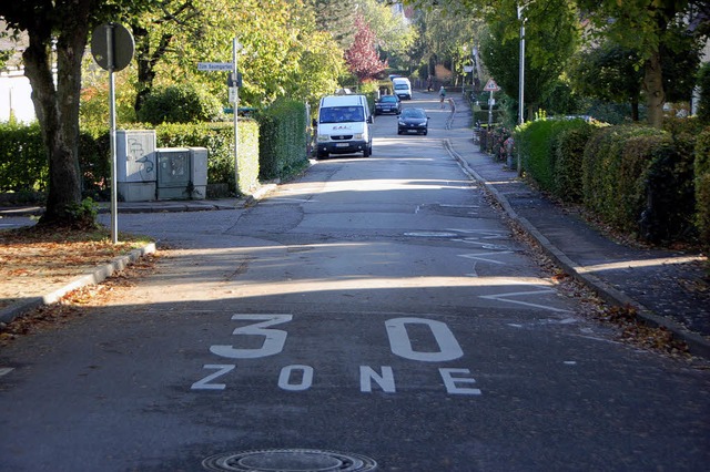 So hat der Schlossweg die lngste Zeit...here berquerungsmglichkeiten geben.   | Foto: Andrea Gallien