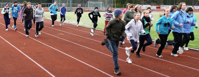 sponsorenlauf realschule  | Foto: peter stellmach