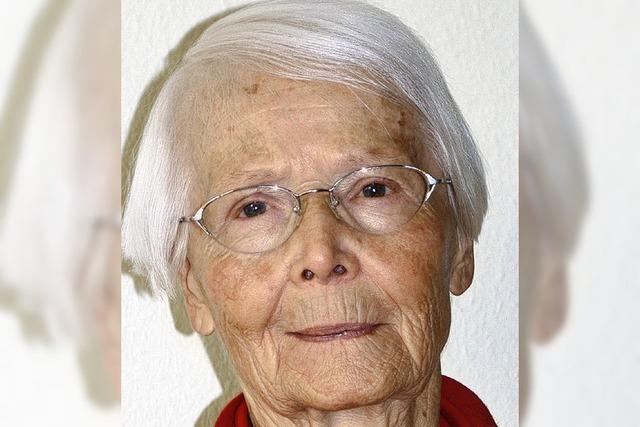 Irmgard Perschk feiert ihren 90. Geburtstag