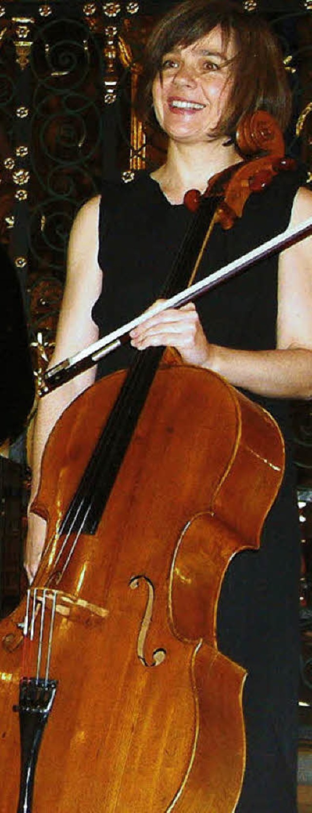 Tritt in Laufenburg auf: die Cellistin  Martina Schucan   | Foto: Frey