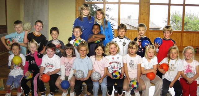 An der Wiechser Grundschule fand ein H... der Handballabteilung des SVS statt.   | Foto: Privat