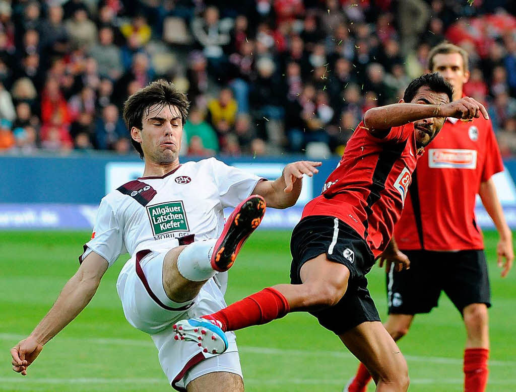 Der SC Freiburg siegt gegen Kaiserslautern 2:1.