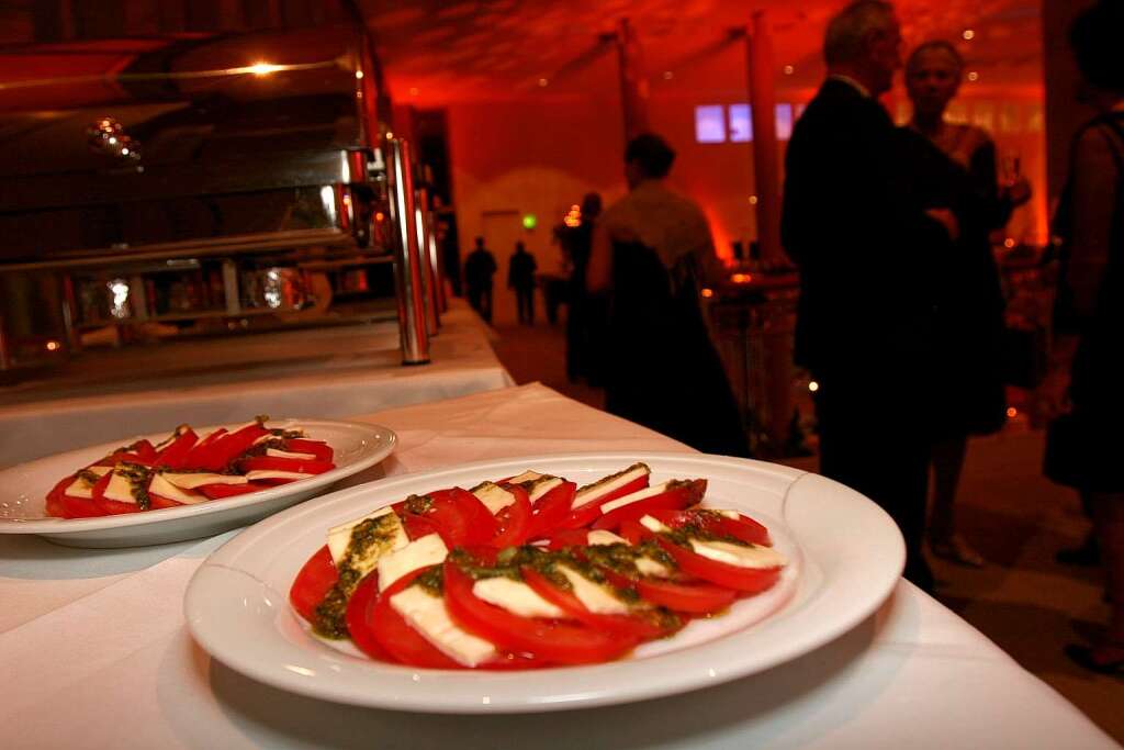 Edles Ambiente beim Freiburger Presseball 2010.