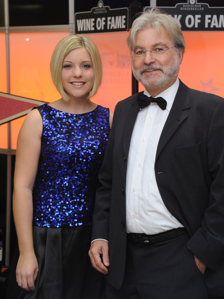 BZ-Chefredakteur Thomas Hauser mit Tochter Verena