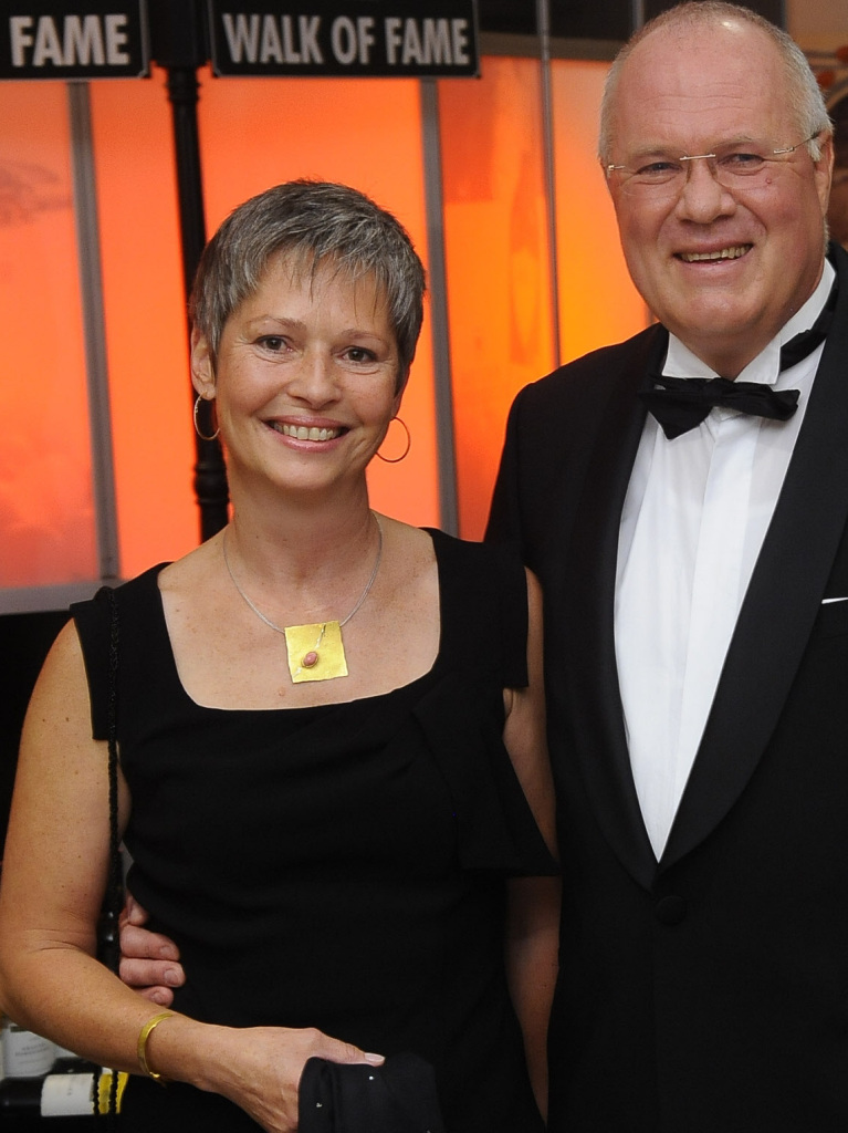 BZ-Geschftsfhrer Wolfgang Poppen und Ehefrau Rosemarie