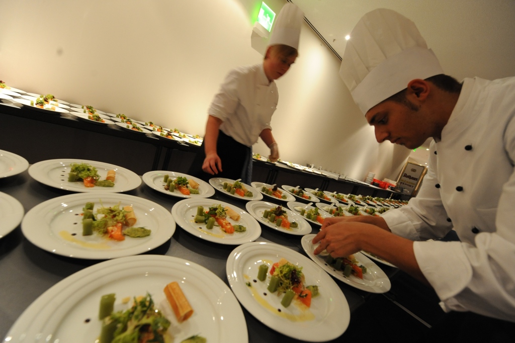 Edles Ambiente beim Freiburger Presseball 2010.