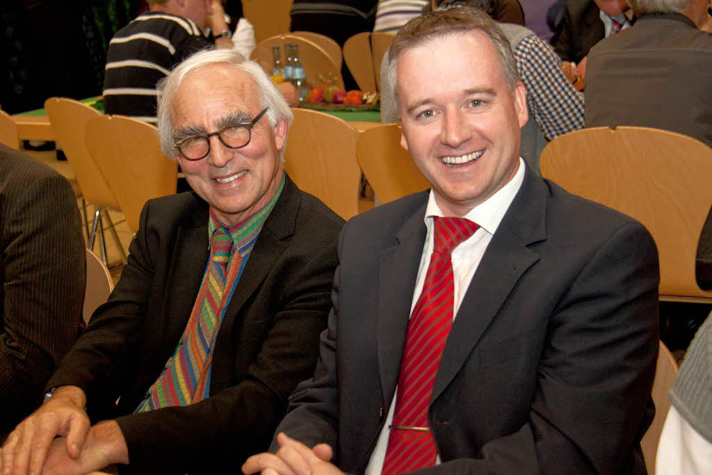 Planer Harald Güthler und Georg Riesterer von der Sparkasse Bonndorf-Stühlingen Planer Harald Güthler und Georg Riesterer von der Sparkasse Bonndorf-Stühlingen