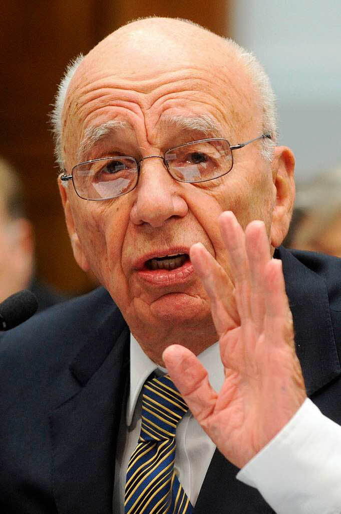Medien-Tycoon Rupert Murdoch freute sich mit 75 ber seine spte Vaterschaft.