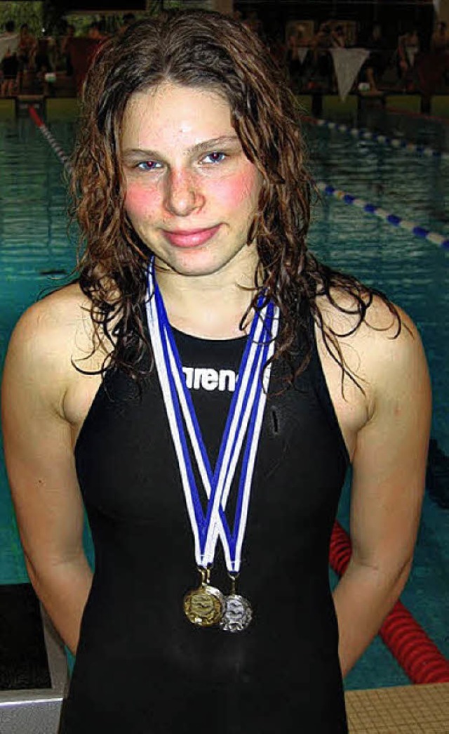 Clara Bach errang vier Medaillen bei  badischen Titelkmpfen.   | Foto: SWT