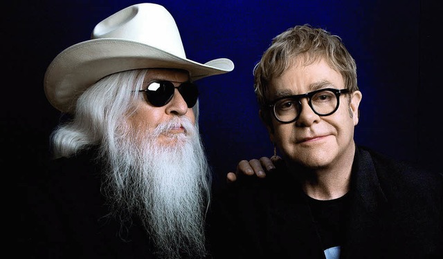 68 ist der eine, 63 der andere: Leon Russell und Elton John (r.).   | Foto: universal