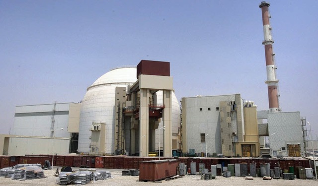 Das Atomkraftwerk bei  der  iranischen  Stadt Buschehr  | Foto: dpa