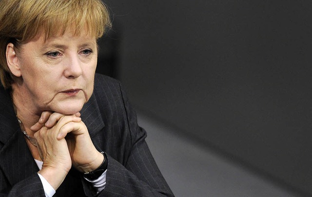 Wird auf dem EU-Gipfel ihre  umstrittenen Plne prsentieren: Angela Merkel  | Foto: AFP