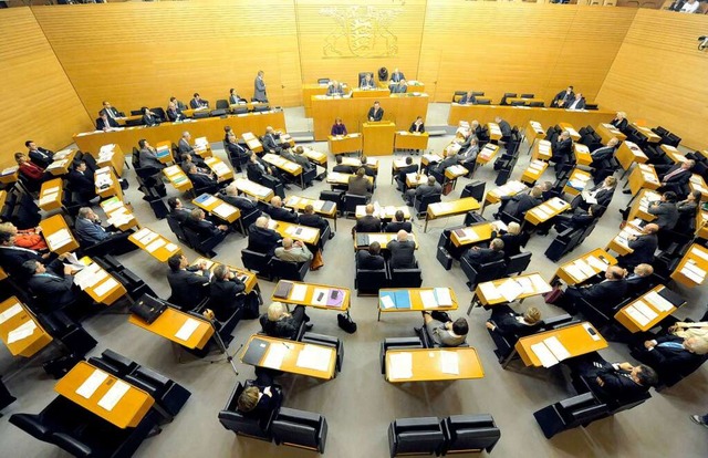 Landtag lehnt Volksentscheid ber Stuttgart-21 ab  | Foto: dpa