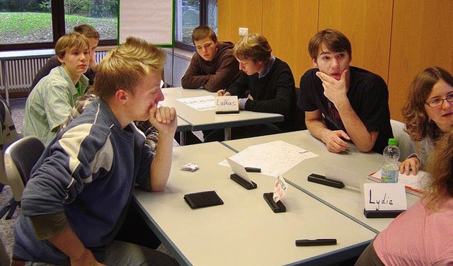 Polnische und deutsche Schler nahmen an einem Seminar zum Thema Europa teil.   | Foto: Schule