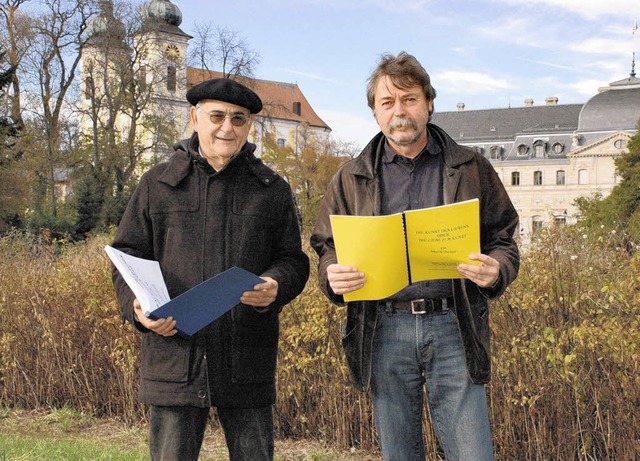 Sie steuern den kulturellen Hhepunkt ...e Liebe zur Kunst&#8220; geschrieben.   | Foto: Baier