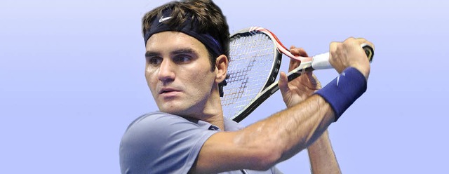 Schlgt am Rheinknie zum 40-jhrigen Jubilum auf: Tennis-Ass  Roger Federer   | Foto: afp