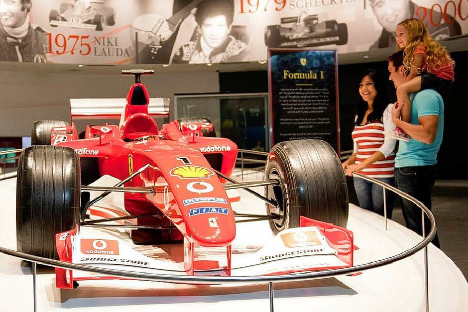 Der Ferrari F1-2000 (Foto: dpa) Der Ferrari F1-2000 (Foto: dpa)