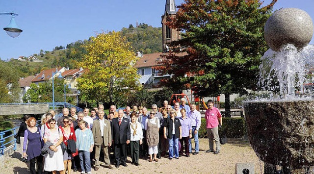 Die Freundschaft zwischen Cornimont un...such in der Partnerstadt bekrftigt.    | Foto: Privat