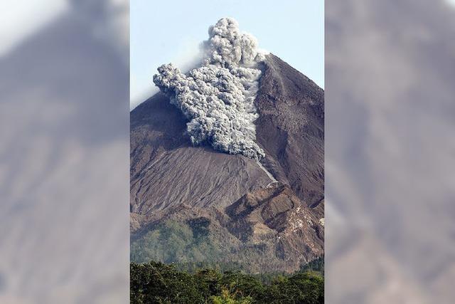 Vulkan Merapi kommt nicht zur Ruhe