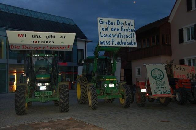 Groer Bahnhof fr Bahnchef Grube.  | Foto: sigrid umiger